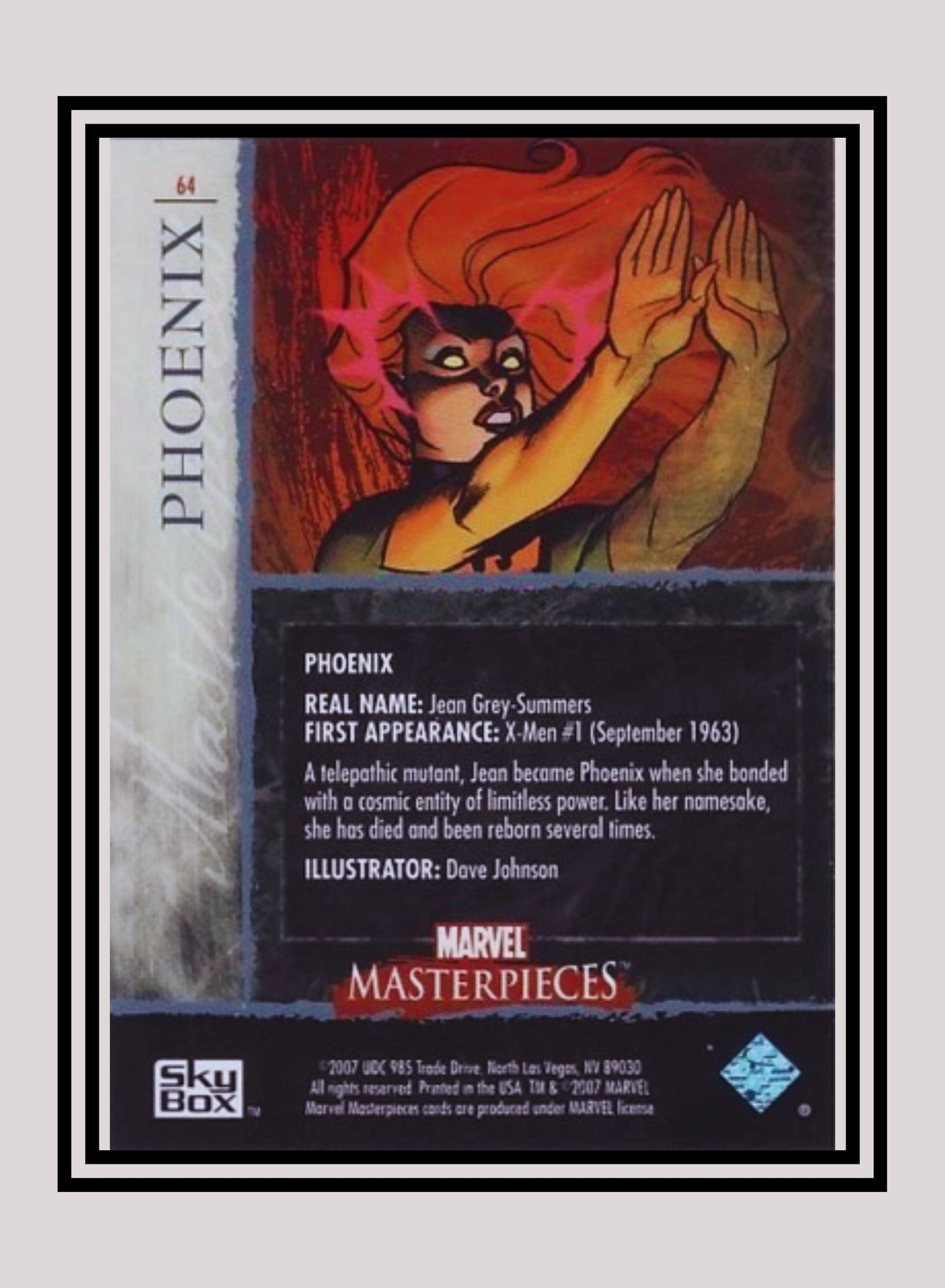 Marvel! 1x Phoenix - Base (#64 - 2007 Upper Deck Marvel Masterpieces)