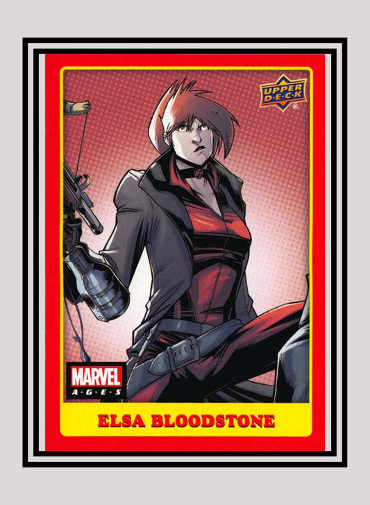 Marvel! 1x Elsa Bloodstone - Base (#065 - 2020 Upper Deck Marvel Ages)