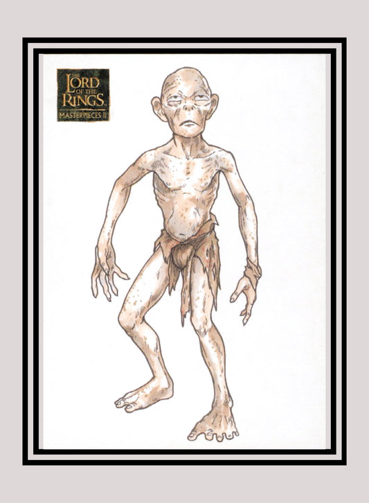 LOTR! 1x A Gnome Named Gollum - Base (#65 - 2008 Lord of the Rings: Masterpieces II)