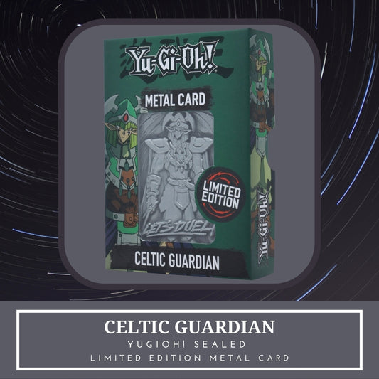 Yugioh! 1x Celtic Guardian Metal Card - Limited Edition (SEALED)