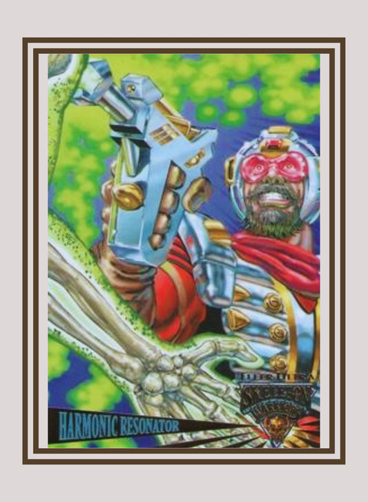 1x Harmonic Resonator - Base (#065 - 1995 Fleer Ultra Skeleton Warriors)