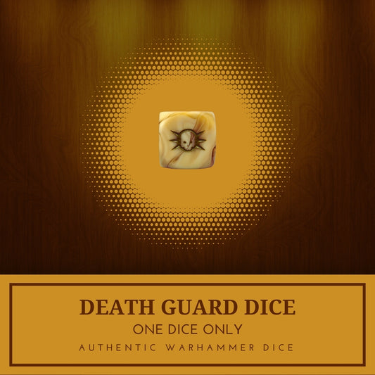 1x Death Guard Dice - Warhammer 40K Horus Heresy