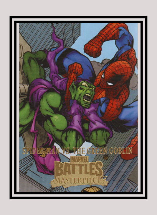 Marvel! 1x Spider-Man vs. The Green Goblin - Base (#66 - 2008 Upper Deck Marvel Masterpieces Series 3)