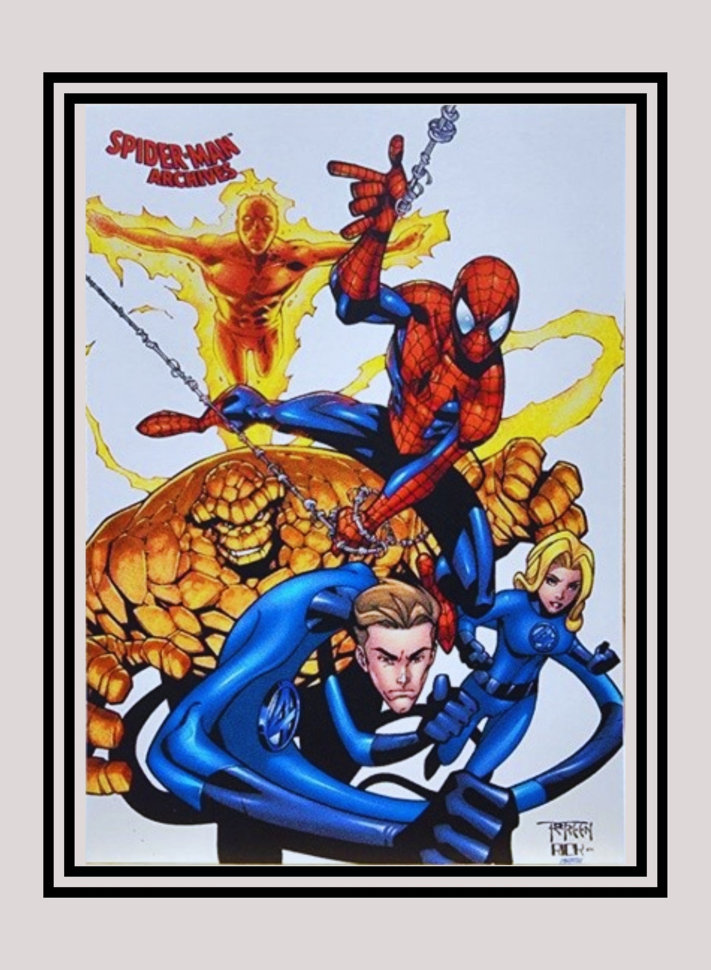 Marvel! 1x Fantastic Four - Base (#66 - 2009 Rittenhouse Spiderman Archives)