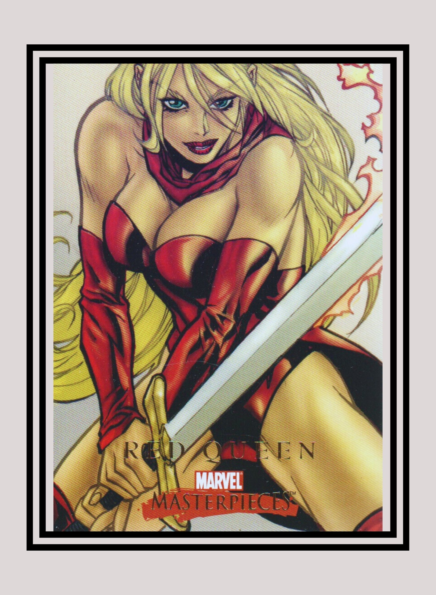 Marvel! 1x Red Queen - Base (#66 - 2008 Upper Deck Marvel Masterpieces Series 2)