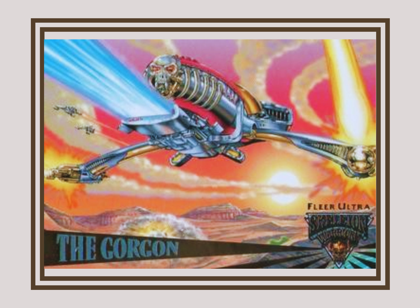 1x The Gorgon - Base (#066 - 1995 Fleer Ultra Skeleton Warriors)