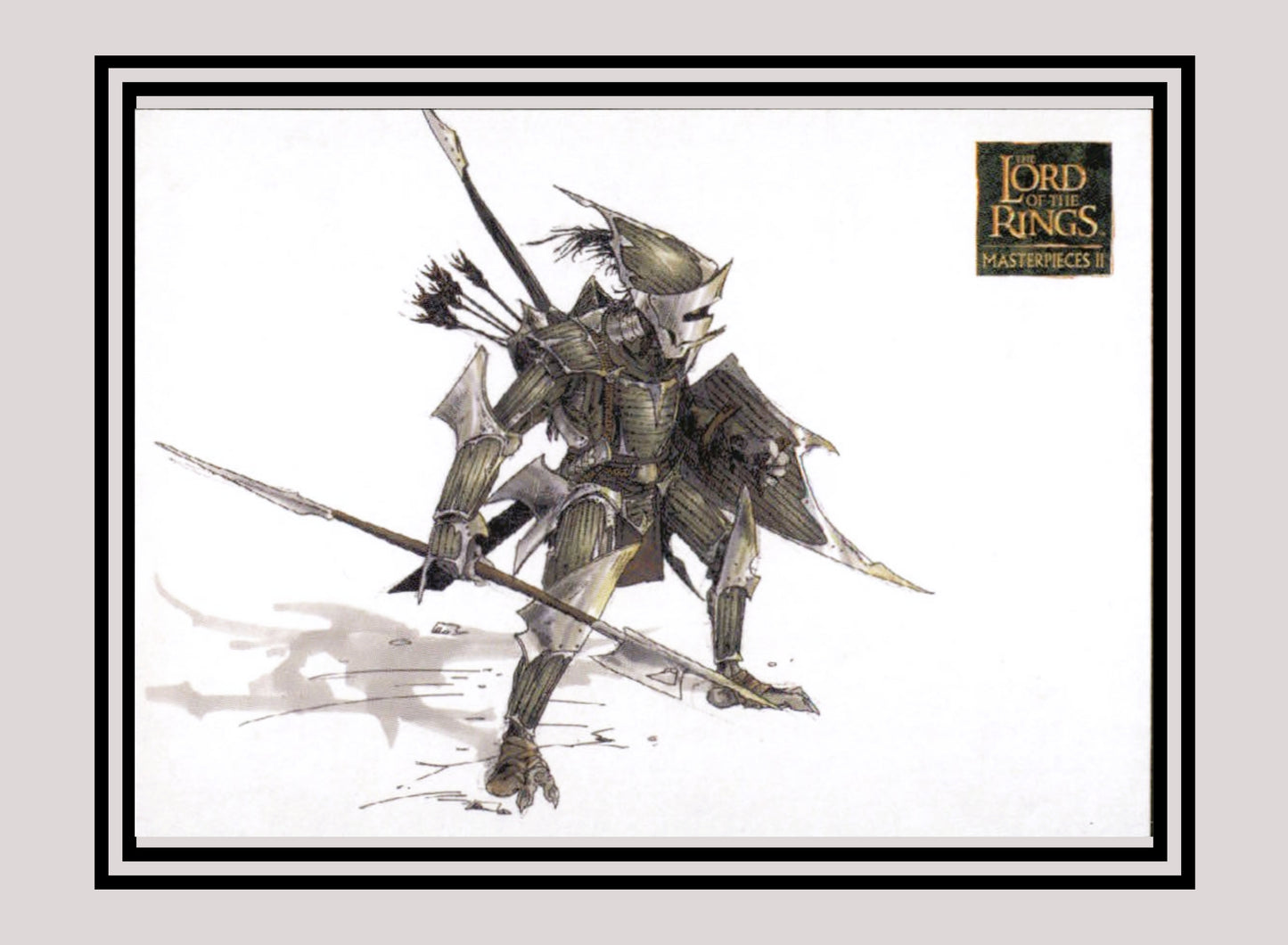 LOTR! 1x Orcs on the Rampage - Base (#67 - 2008 Lord of the Rings: Masterpieces II)