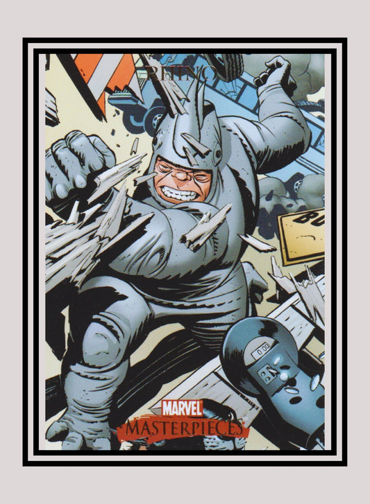 Marvel! 1x Rhino - Base (#68 - 2007 Upper Deck Marvel Masterpieces)