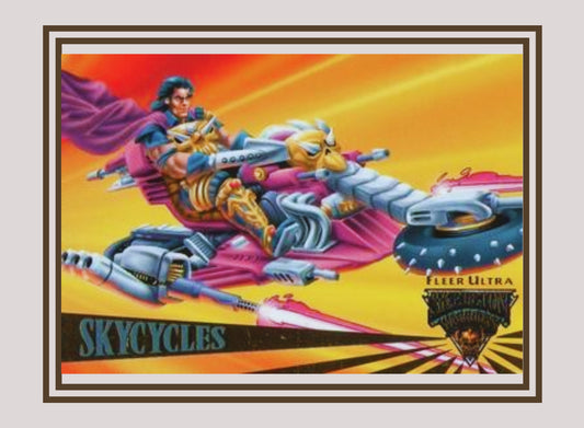 1x SkyCycles - Base (#068 - 1995 Fleer Ultra Skeleton Warriors)