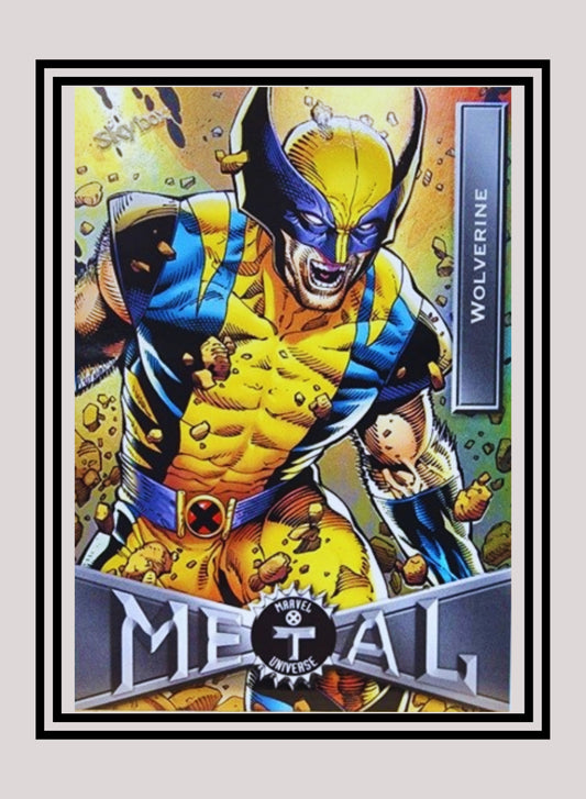 Marvel! 1x Wolverine - Base Low Series (#069 - 2021 Upper Deck X-Men Metal Universe)