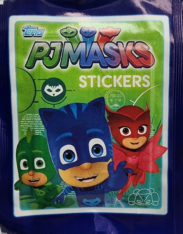 1x 2018 Topps PJ Masks Ready for Action - Sticker Pack (SEALED)