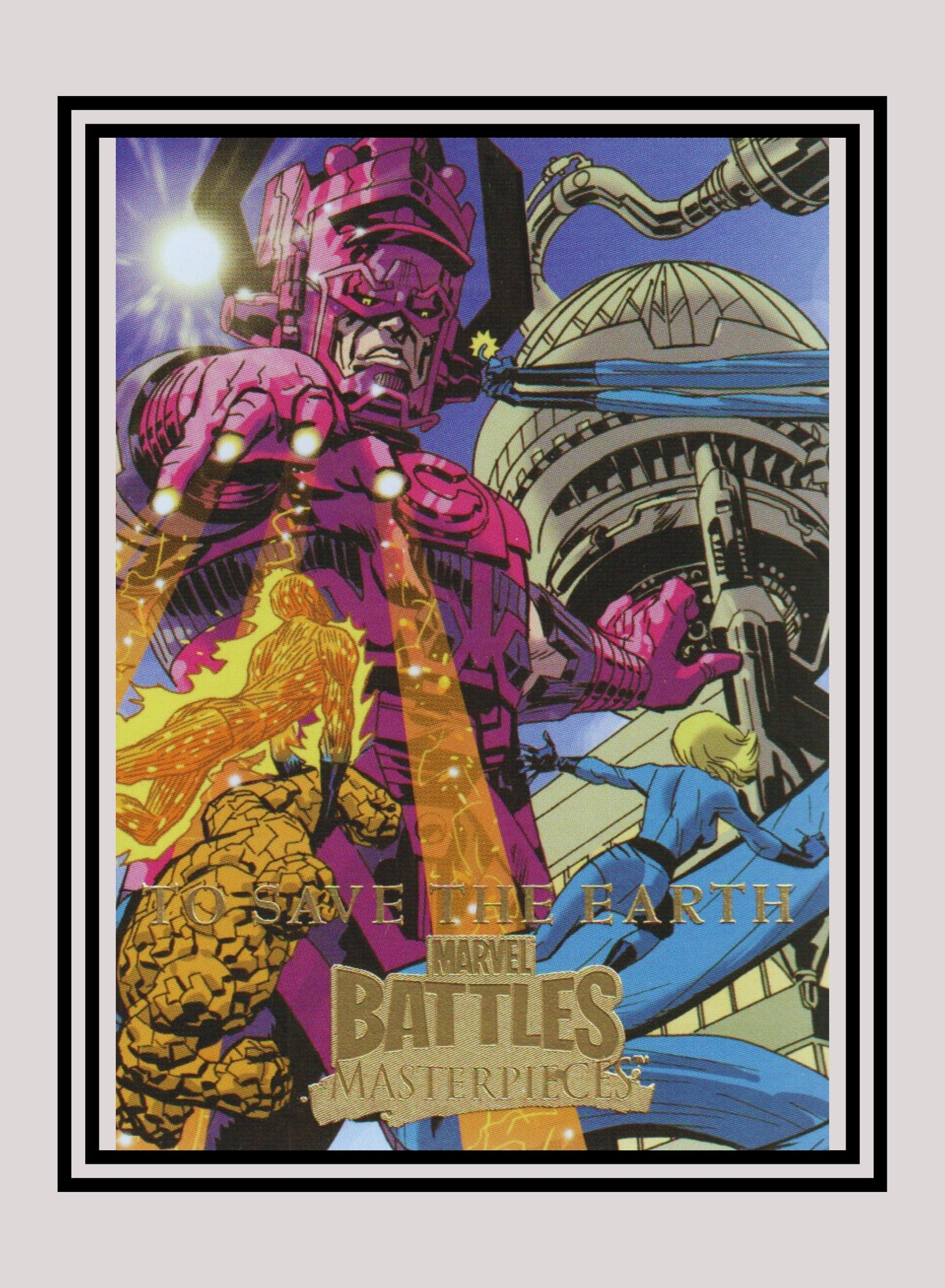 Marvel! 1x To Save the Earth - Base (#70 - 2008 Upper Deck Marvel Masterpieces Series 3)