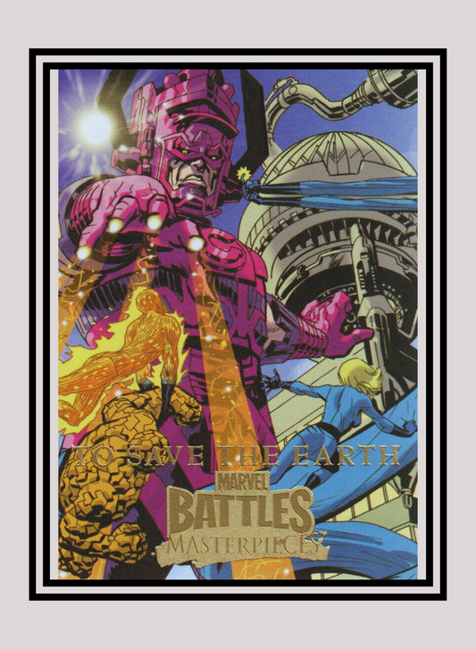 Marvel! 1x To Save the Earth - Base (#70 - 2008 Upper Deck Marvel Masterpieces Series 3)