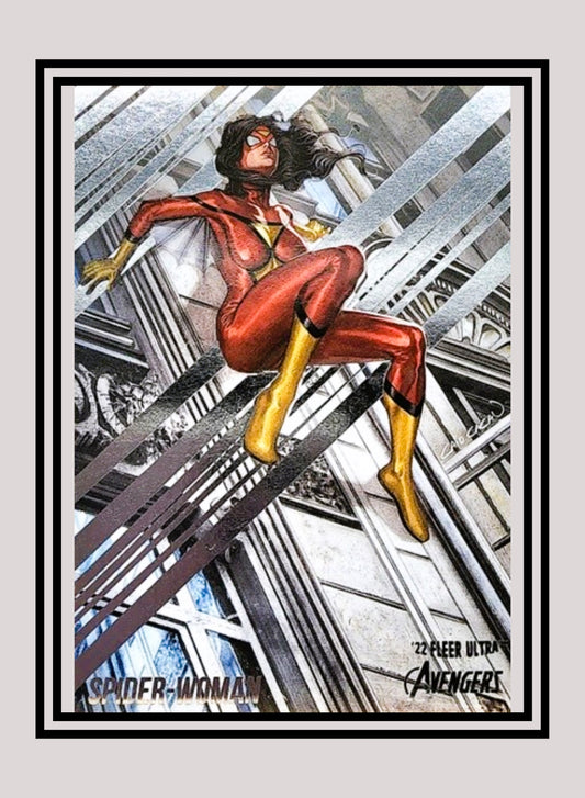 Marvel! 1x Spiderwoman - Base (#70 - 2022 Fleer Ultra Avengers)