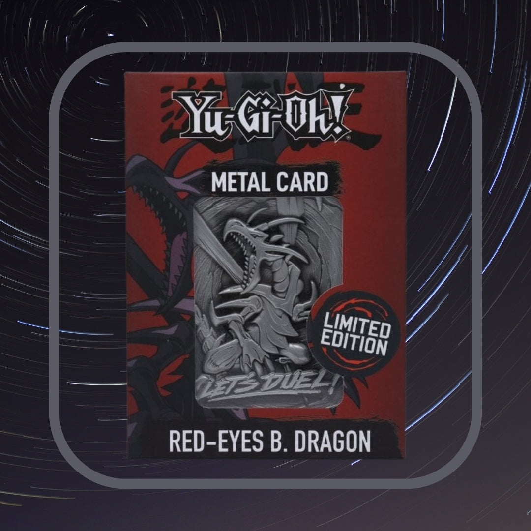 Yugioh! 1x Red Eyes B. Dragon Metal Card - Limited Edition (SEALED)