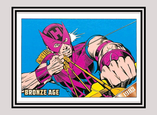 Marvel! 1x Hawkeye #1 - Base (#71 - 2012 Rittenhouse Marvel Bronze Age)