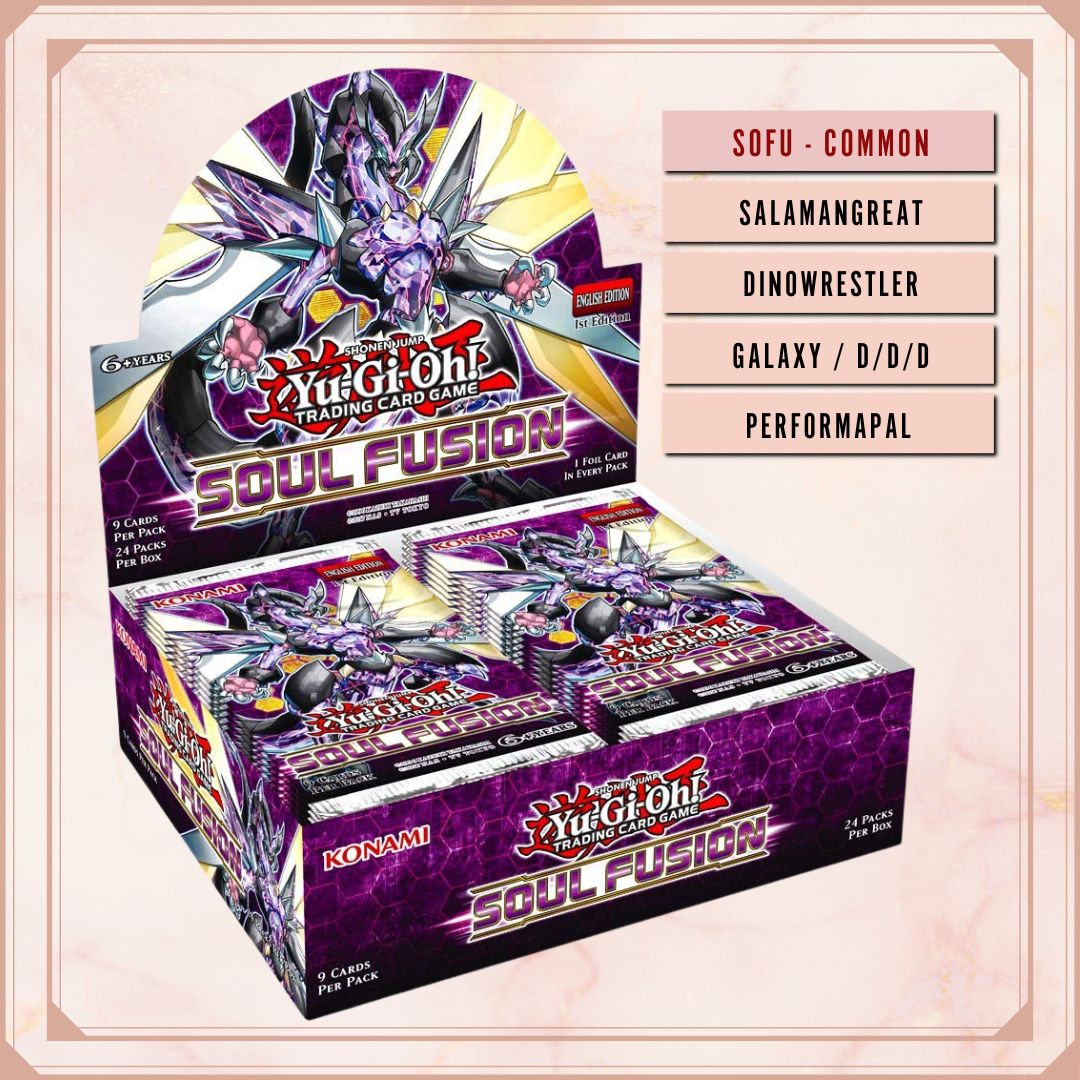 Yugioh! Soul Fusion Singles (SOFU - Common) 1st/Unli Edition