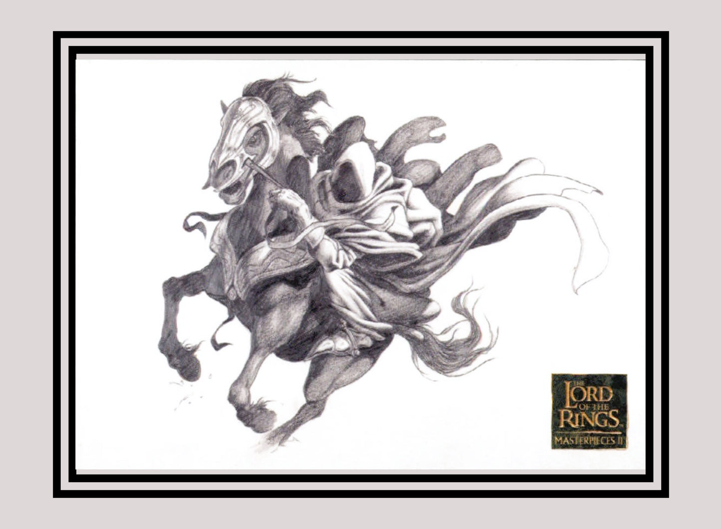 LOTR! 1x Horror of the Black Riders - Base (#71 - 2008 Lord of the Rings: Masterpieces II)