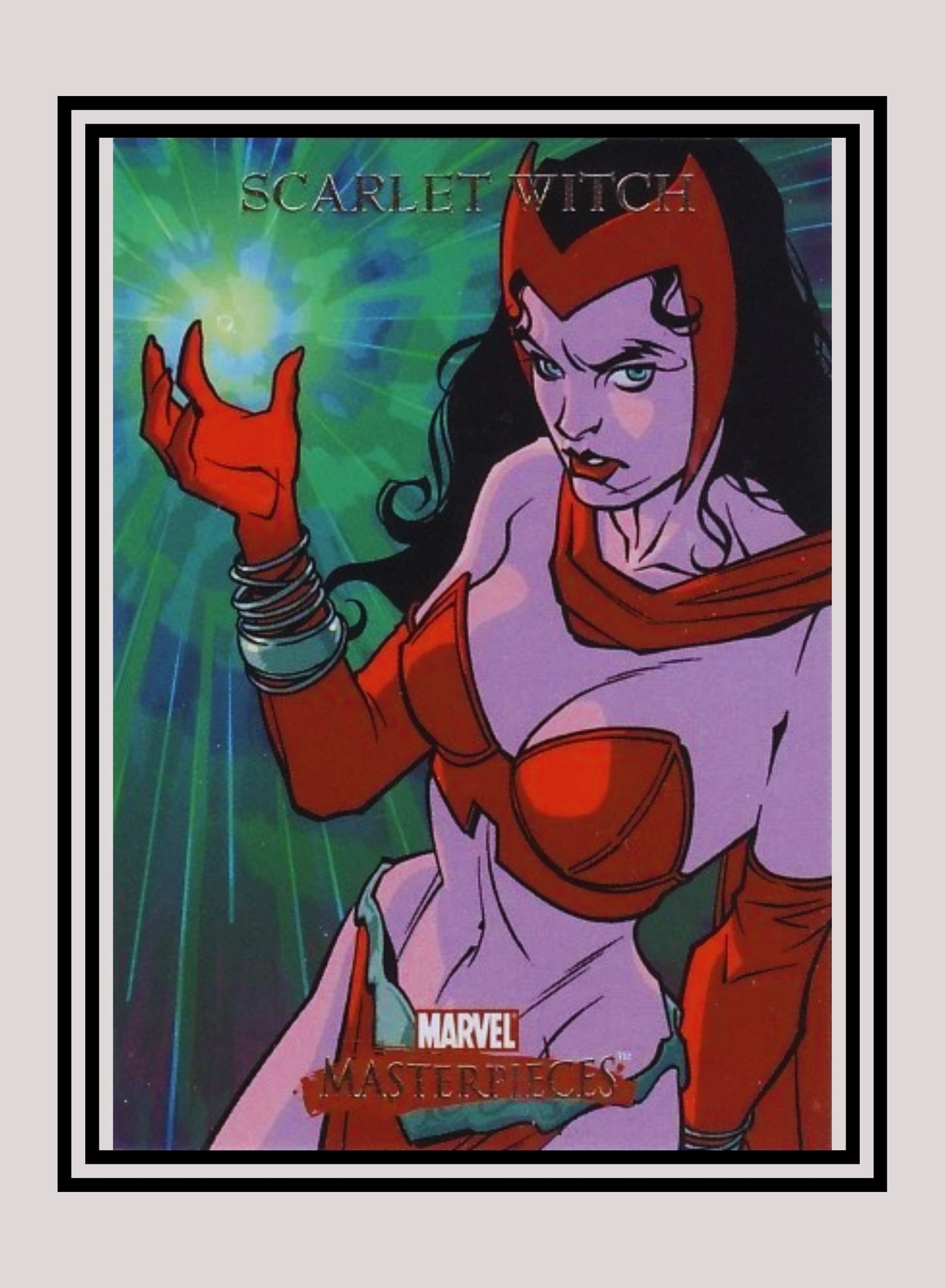 Marvel! 1x Scarlet Witch - Base (#72 - 2007 Upper Deck Marvel Masterpieces)