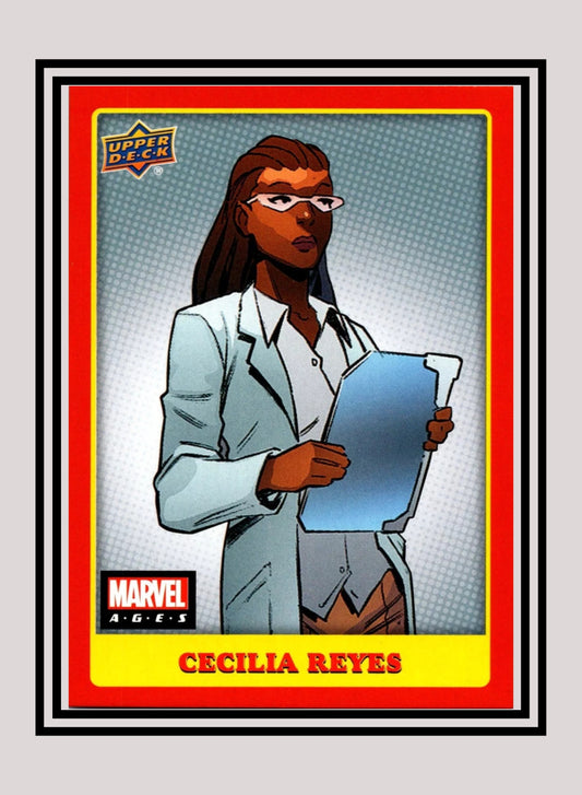 Marvel! 1x Cecilia Reyes - Base (#072 - 2020 Upper Deck Marvel Ages)