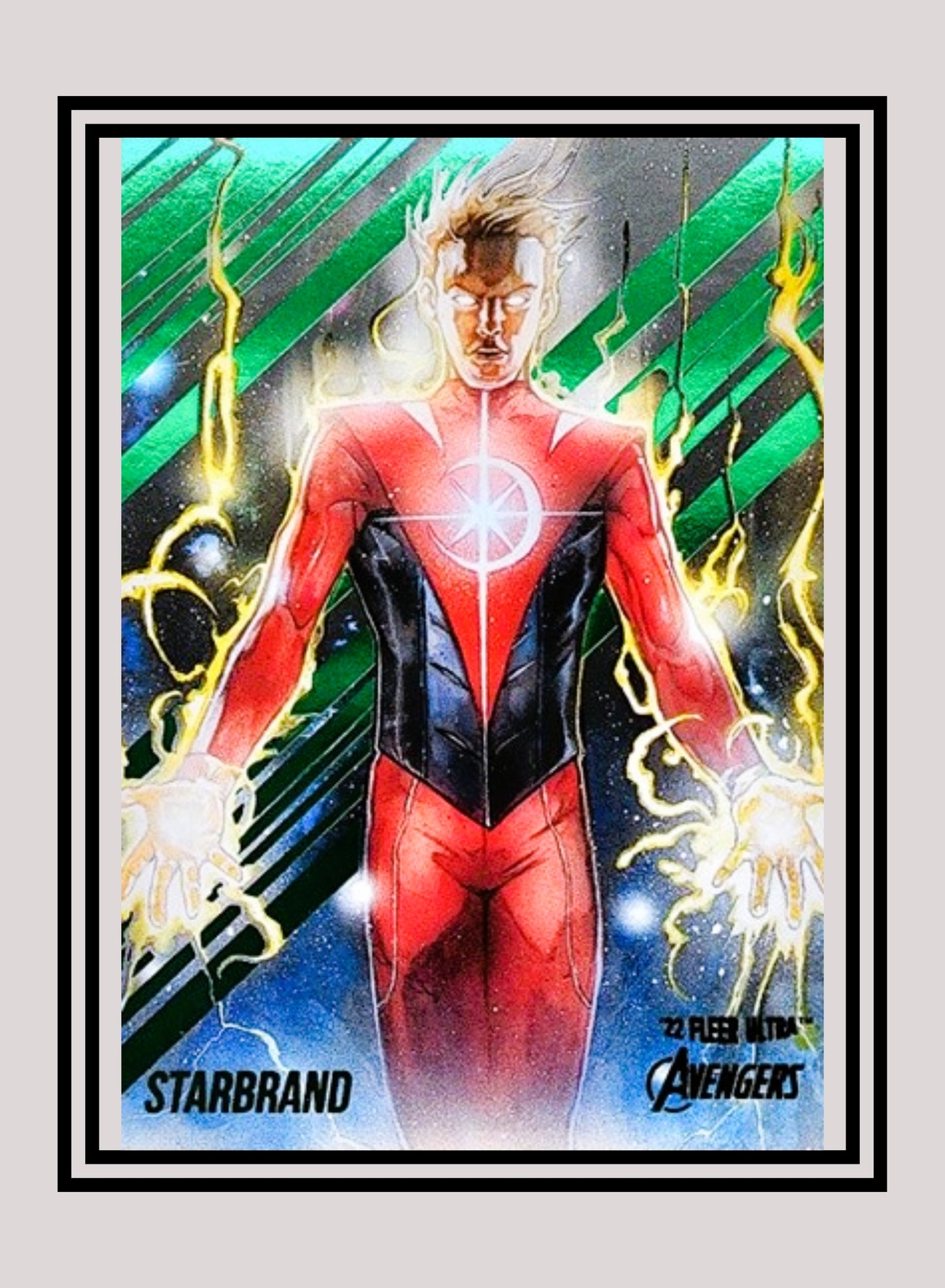 Marvel! 1x Star Brand - Base (#72 - 2022 Fleer Ultra Avengers)