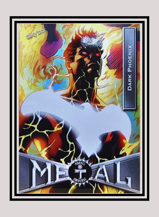 Marvel! 1x Dark Phoenix - Base Low Series (#073 - 2021 Upper Deck X-Men Metal Universe)