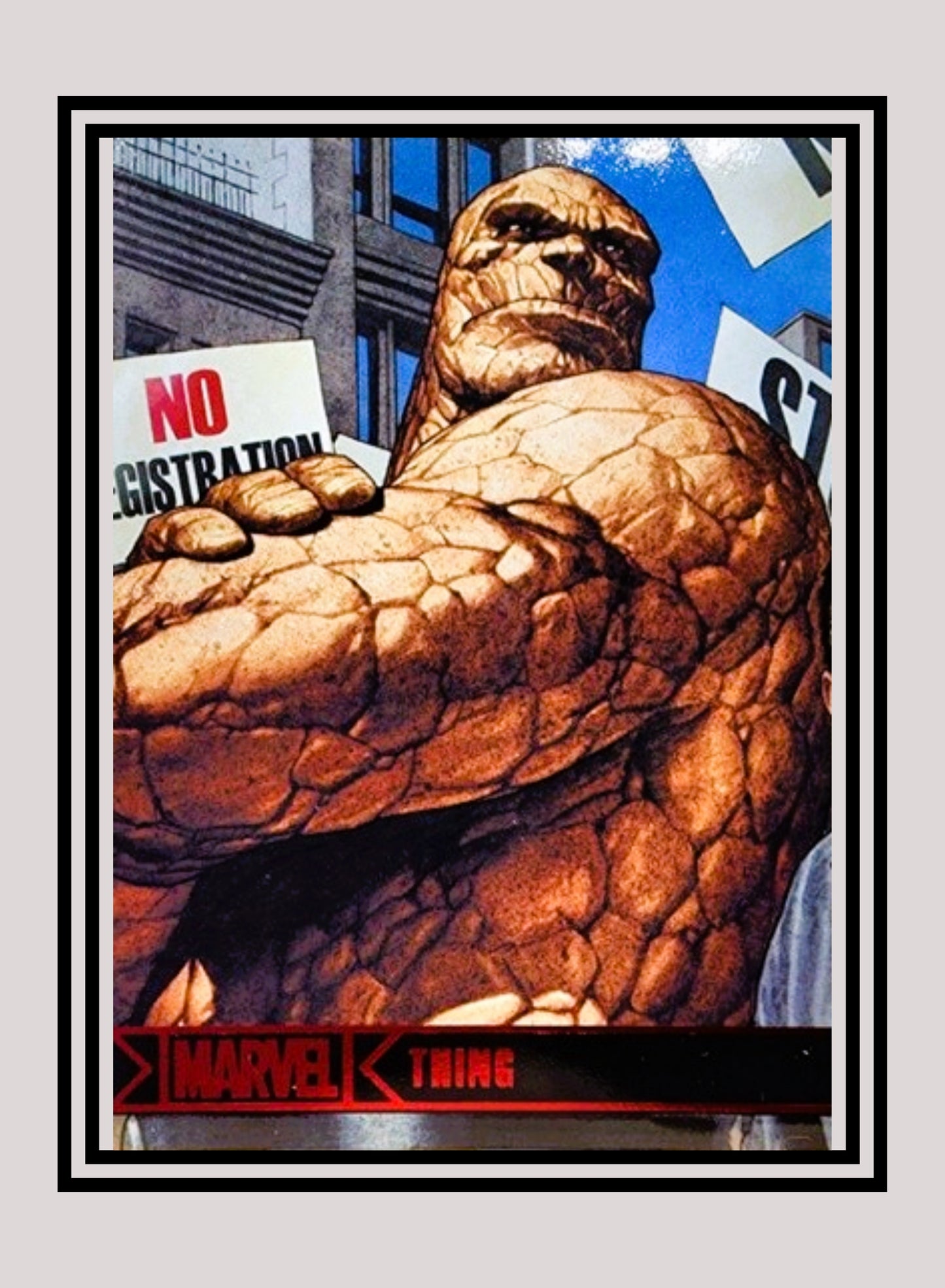 Marvel! 1x Thing - Base (#73 - 2012 Rittenhouse Greatest Heroes)