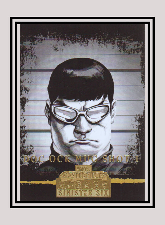 Marvel! 1x Doc Ock Mug Shot 1 - Base (#74 - 2008 Upper Deck Marvel Masterpieces Series 3)