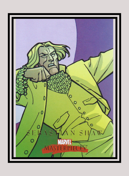 Marvel! 1x Sebastian Shaw - Base (#74 - 2008 Upper Deck Marvel Masterpieces Series 2)