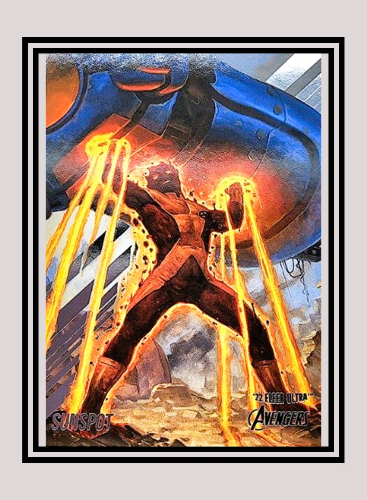 Marvel! 1x Sunspot - Base (#74 - 2022 Fleer Ultra Avengers)