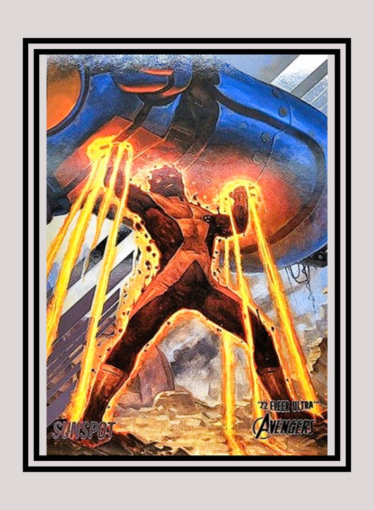 Marvel! 1x Sunspot - Base (#74 - 2022 Fleer Ultra Avengers)
