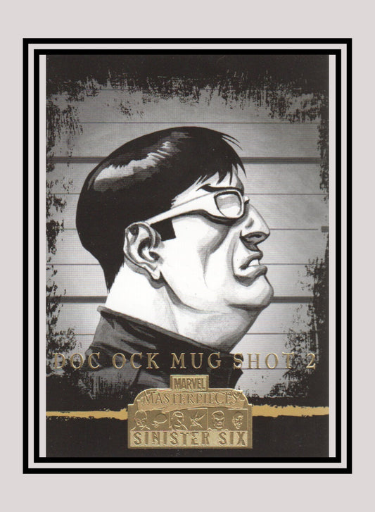 Marvel! 1x Doc Ock Mug Shot 2 - Base (#75 - 2008 Upper Deck Marvel Masterpieces Series 3)