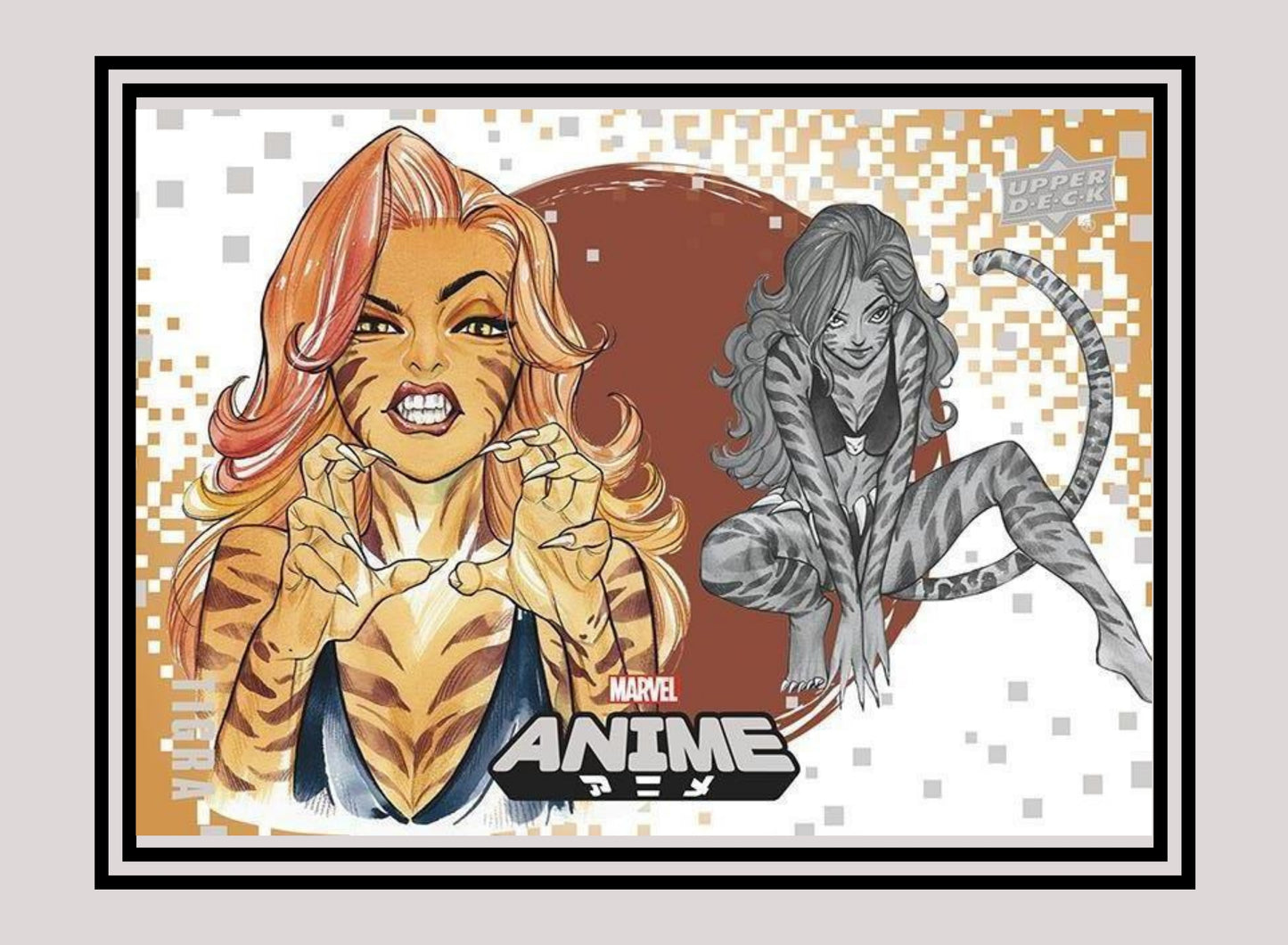 Marvel! 1x Tigra - Base (#75 - 2020 Upper Deck Marvel Anime)