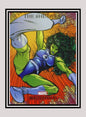 Marvel! 1x The She-Hulk - Base (#75 - 2007 Upper Deck Marvel Masterpieces)