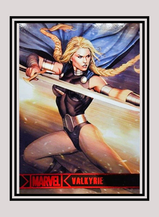 Marvel! 1x Valkyrie - Base (#75 - 2012 Rittenhouse Greatest Heroes)