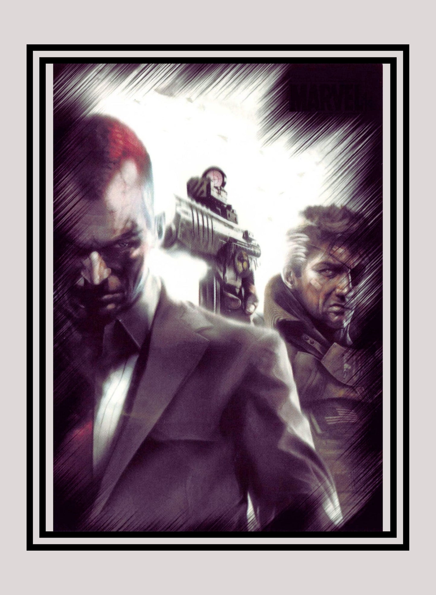 Marvel! 1x Nick Fury vs. Norman Osborn - Base (#76 - 2010 Rittenhouse Marvel Heroes & Villains)