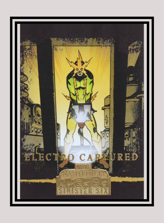 Marvel! 1x Electro Captured - Base (#76 - 2008 Upper Deck Marvel Masterpieces Series 3)
