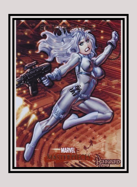 Marvel! 1x Silver Sable - Base (#76 - 2007 Upper Deck Marvel Masterpieces)