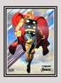 Marvel! 1x Thor - Base (#77 - 2022 Fleer Ultra Avengers)