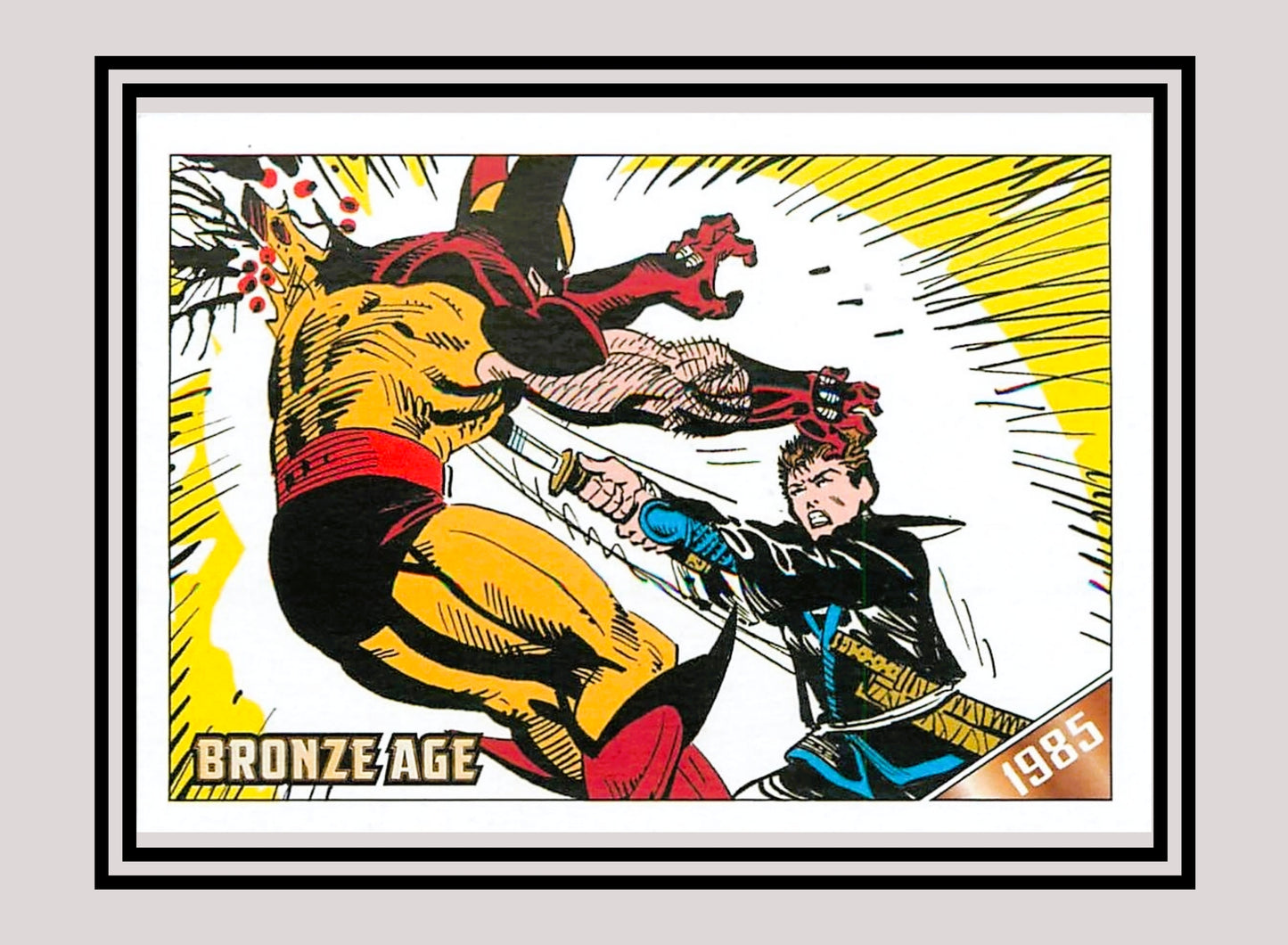 Marvel! 1x Kitty Pryde and Wolverine #3 - Base (#77 - 2012 Rittenhouse Marvel Bronze Age)