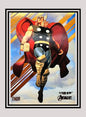 Marvel! 1x Thor - Base (#77 - 2022 Fleer Ultra Avengers)