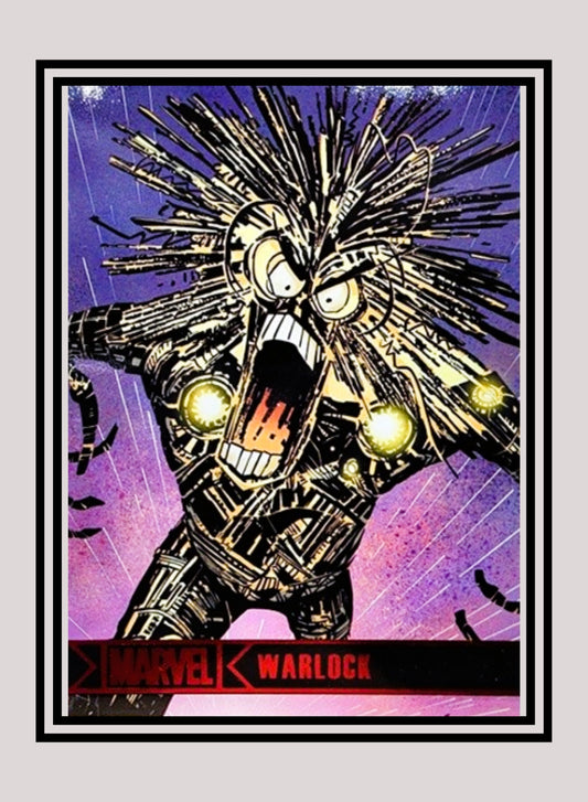 Marvel! 1x Warlock - Base (#77 - 2012 Rittenhouse Greatest Heroes)