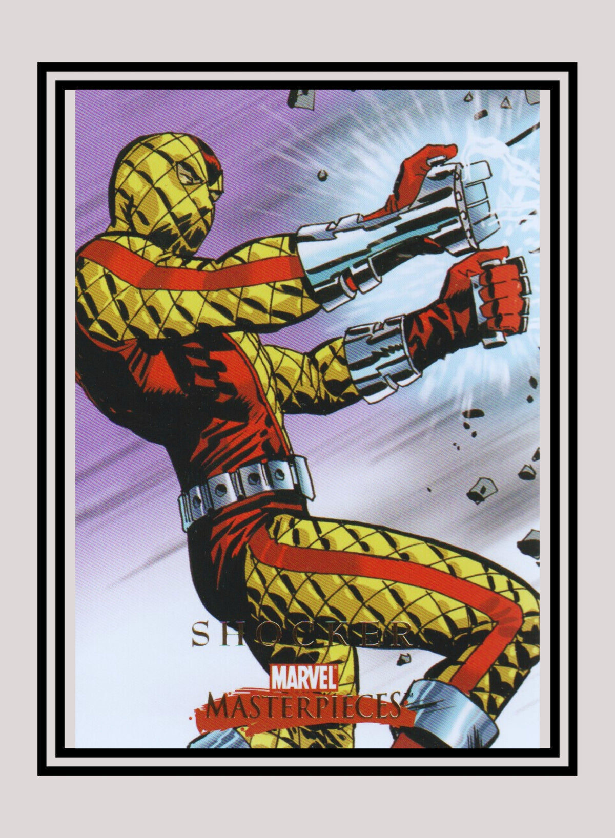 Shocker Base Marvel! 1x Shocker - Base (#78 - 2008 Upper Deck Marvel Masterpieces S ...