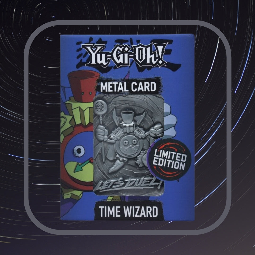 Yugioh! 1x Time Wizard Metal Card - Limited Edition (SEALED)