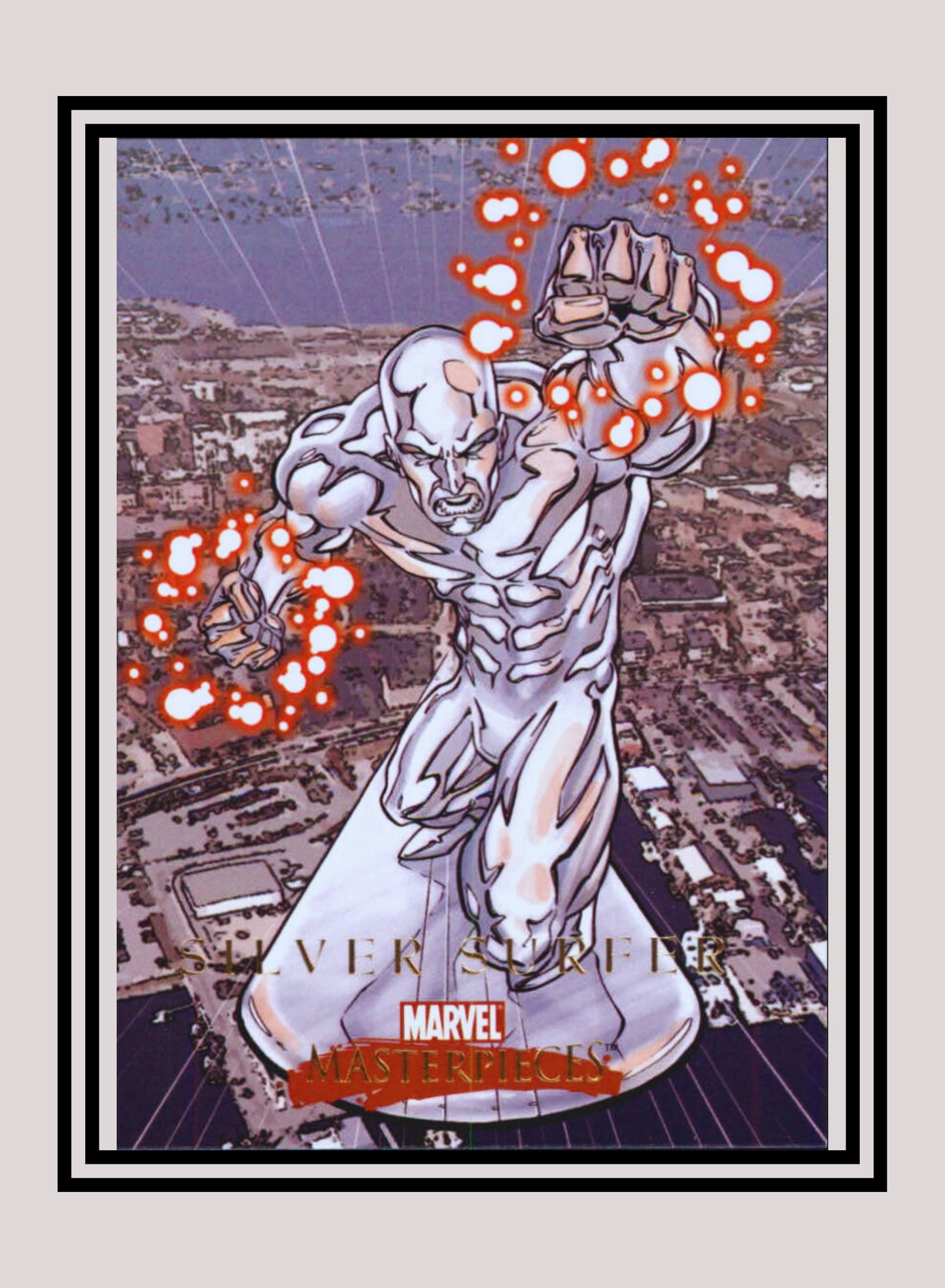 Marvel! 1x Silver Surfer - Base (#79 - 2008 Upper Deck Marvel Masterpieces Series 2)