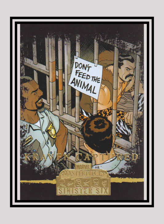 Marvel! 1x Kraven Captured - Base (#79 - 2008 Upper Deck Marvel Masterpieces Series 3)