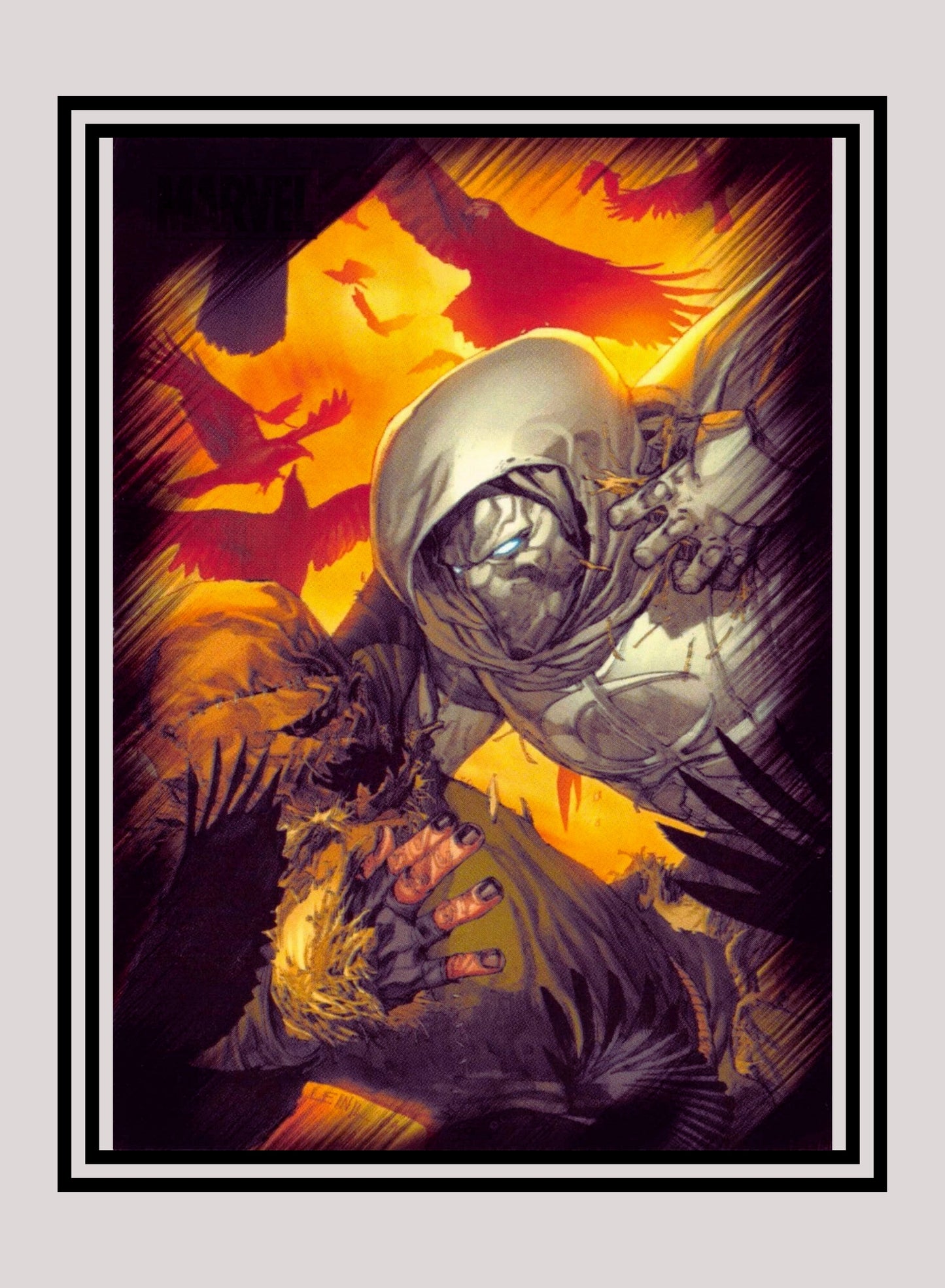 Marvel! 1x Moon Knight vs. Scarecrow - Base (#79 - 2010 Rittenhouse Marvel Heroes & Villains)