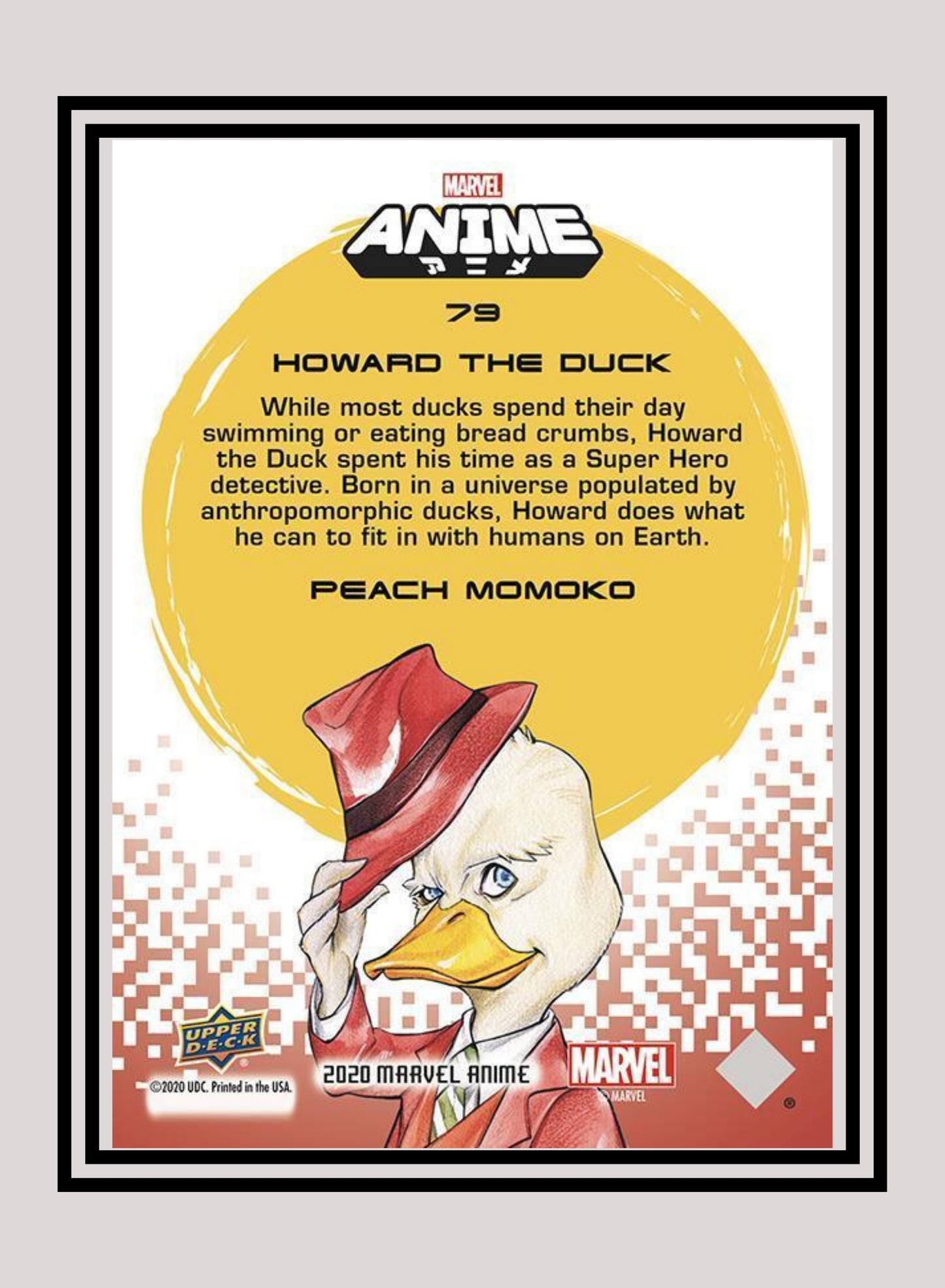 Marvel! 1x Howard the Duck - Base (#79 - 2020 Upper Deck Marvel Anime)