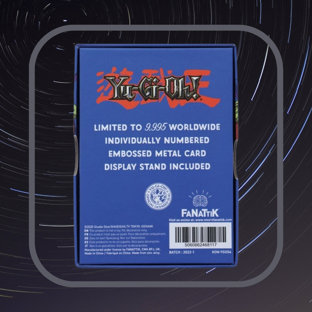 Yugioh! 1x Time Wizard Metal Card - Limited Edition (SEALED)