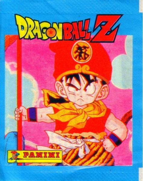 1x 1999 Panini Dragonball Z - Sticker Pack (SEALED)